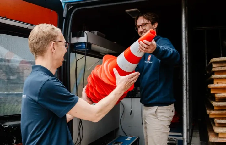 Eventtenten en materiaal bij een hardloopevenement huren