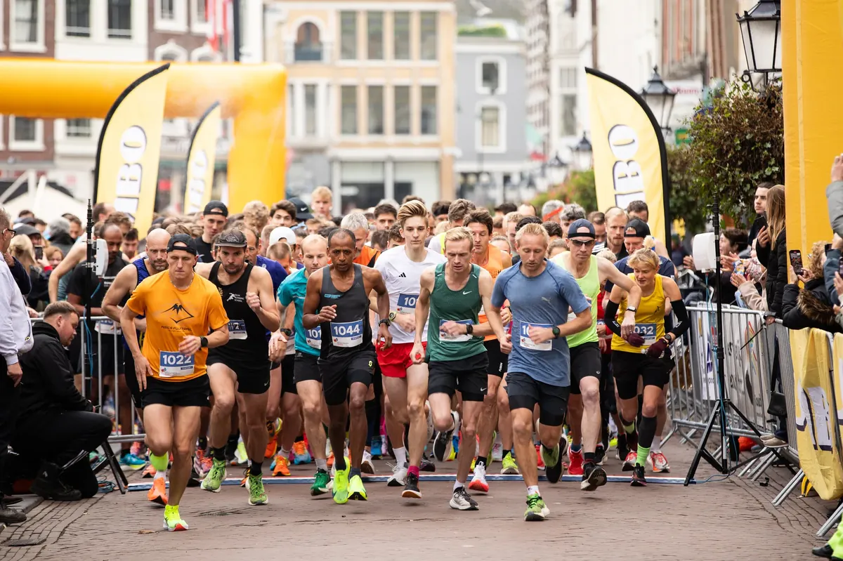 Chip timing bij een sponsorloop voor scholen en goede doelen
