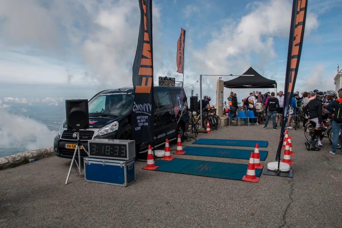 Tijdwaarneming bij triathlons en multisport evenementen